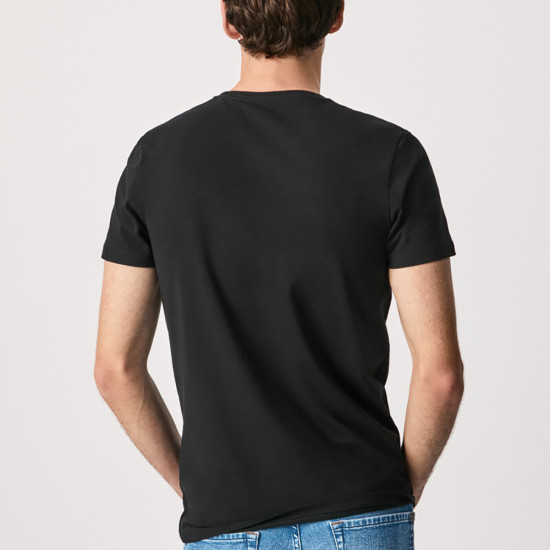 Pepe Jeans Ανδρική κοντομάνικη μπλούζα Original Stretch N Logo T-Shirt